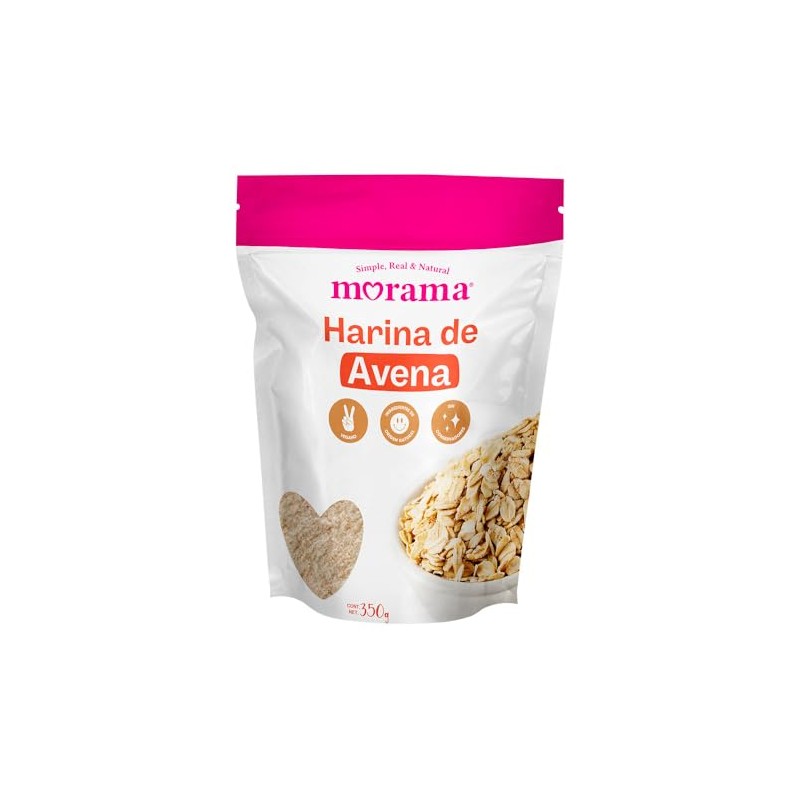 Morama, Harina de Avena Natural, Proteina Saludable, Cocinar Recetas Dulces