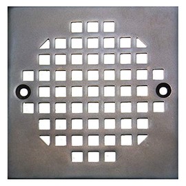 4-3/16" Oil Rubbed Bronze Sq Stamped Strainer/Plastic Oddities/SP1SQORB