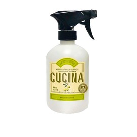 Fruits and passion Cucina Biodegradable Water Based All Purpose Cleaner Household Multi-Surface Spray 500 Milliliter (Coriander and Olive Tree)