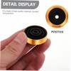 KOMBIUDA 4Pcs Aluminium Alloy Vibration Feet Pads for Amplifiers Durable