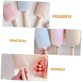IWOWHERO 2pcs Comb Womens Hair Brush Hair Combs Slides for Women Hair Brush for Curly Hair Detangling Brush Massage Hair Comb Hair Comb Hair Massage Brush Plastic