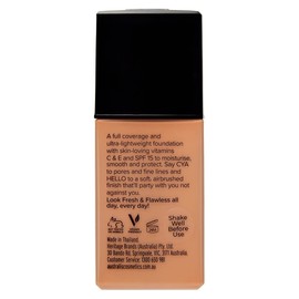 Australis Fresh & Flawless Full Coverage Foundation - Fawn