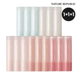 Nature Republic (현대Hmall)네이처리퍼블릭 1+1+1 에센셜 립밤 (Nature Republic) 1+1+1 Essential Lip Balm