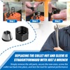 671361001 & 671362001 Router Collet Nut and Cone Sleeve Kit,