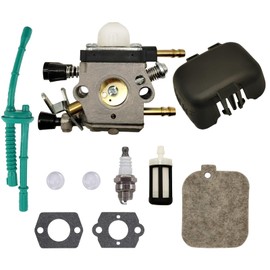 Quaprodur C1Q-S68G Carburetor Kit Replacement for BG45 BG46 BG55 BG65 BR45C SH85 Blower 4229 1200 606 Carb W/Air Filter Cover
