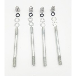 CDHPOWER M8 Double Ended Bolts Set for Gas Engine Motor Kit 66cc/80cc/yd100/85cc-motorized Bike