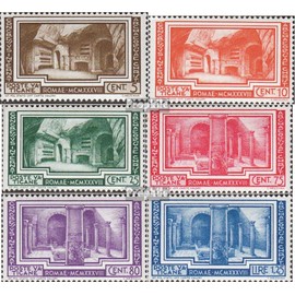 Vatikanstadt 67-72 (complete.issue.) with hinge 1938 archeology congress (Stamps for collectors)