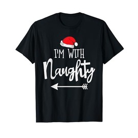 I'm With Nice I Christmas Twosome Gift Costume for Him / Her T-Shirt