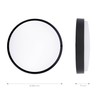 Ledvion - LED Bulkhead Ceiling Light Bathroom Black Diameter 28