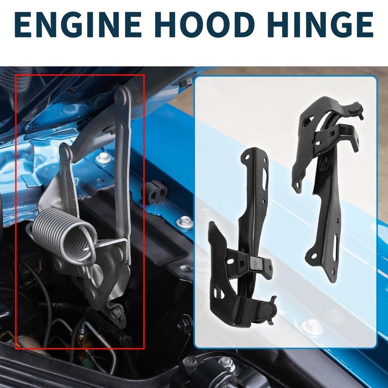 TUCKBOLD Honda Civic 2016-2021 Front Driver Passenger Front Hood Bracket