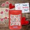 Fruidles Valentine's Red Lips Tattoo Lollipop Sucker, 2 Pounds, White