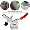 4 Pack Hand Tool Toggle Clamp 201B 198lbs Antislip Red