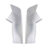 Okiyakusama 2Pcs RV Gutter Spout Protector Reduce Black Streaks RV