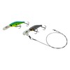 PetrisCatch Minnow Pike Wobbler Set of 4 + 4 Steel