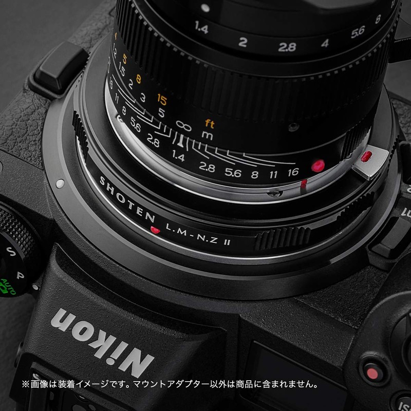 SHOTEN Mount Adapter LM-NZ II (Leica M-Mount Lens → Nikon