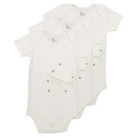 Starberrykids G-tube bodysuit for babies, toddlers and children (1 Fits 12-18 lb, White)