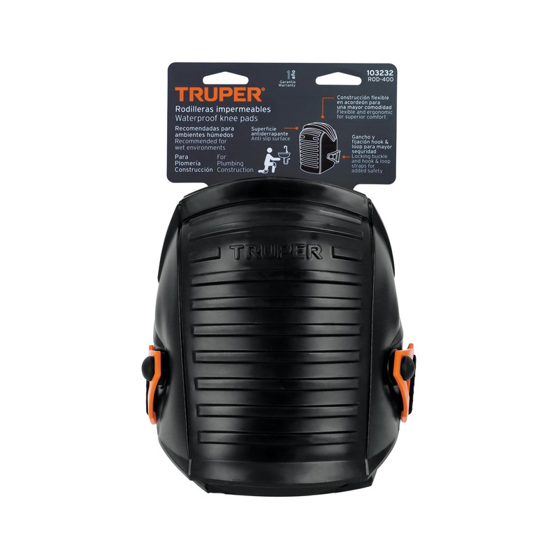 Truper ROD-400, Rodilleras impermeables para trabajos húmedos