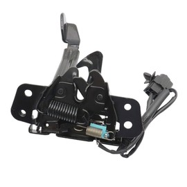 Hood Lock Latch Assembly Fits for 2017-2018 Kia Forte Forte5 (With keyless entry and security alarm), Replaces OEM 81130-A7610, DL321