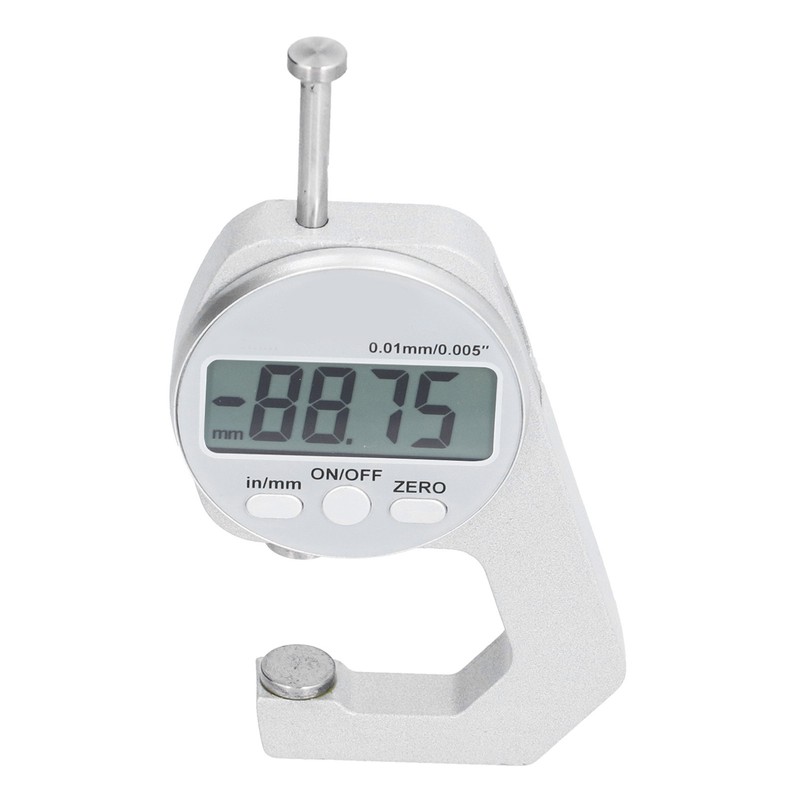 Digital Thickness Gauge LCD Large Low Power Consumption Convenient Sturdy