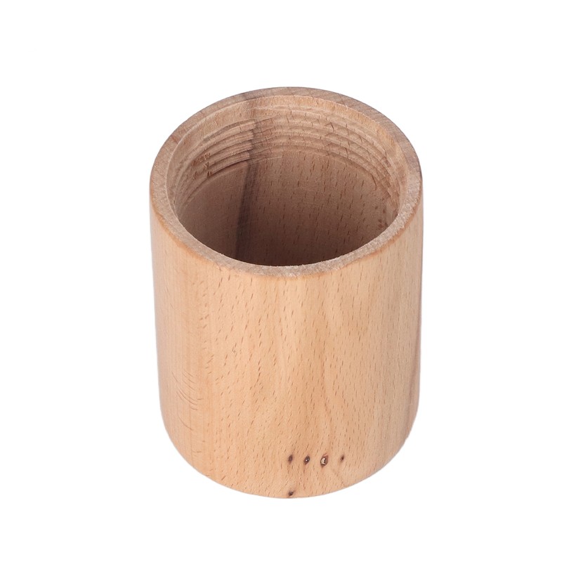 Manual Coffee Grinder Adjustable Coarseness Quiet Portable Wooden Hand Crank