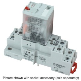 Dwyer® DPDT Ice Cube Relay, 782XBXM4L-120A, 120 VAC 50/60 Hz, Coil Resistance 4430 Ohm