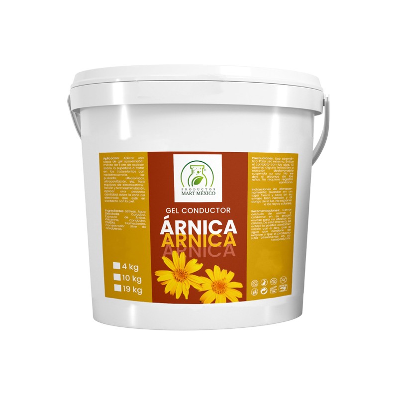 Gel Conductor De Árnica Aparatología 10 Kilos Productos Mart Mexico