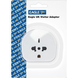 Eagle UK Visitor Tourist Adaptor 10A (Blister Packed)
