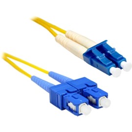 UD_ENET 10M SC/LC Duplex Single-mode 9/125 OS1 or Better Yellow Fiber Patch Cable 10 meter SC-LC Individually Tested