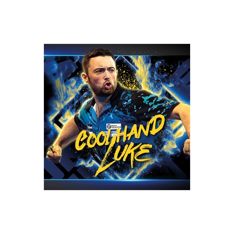 RED DRAGON Luke Humphries Blue Nitrotech Medium Dart Stems (Shafts)