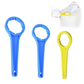 Hezhou Pack of 3 DIN 41/51/61 canister wrench, ring wrench, hand wrench, canister key, hand key for all standard 5, 10, 20, 25 and 30 litre canisters for easy opening of canisters (2)