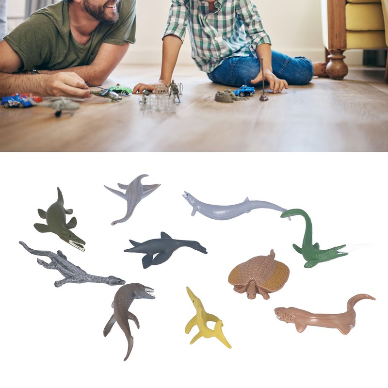 Sea Animal Toy Set Realistic Educational Exquisite Texture Miniature Marine