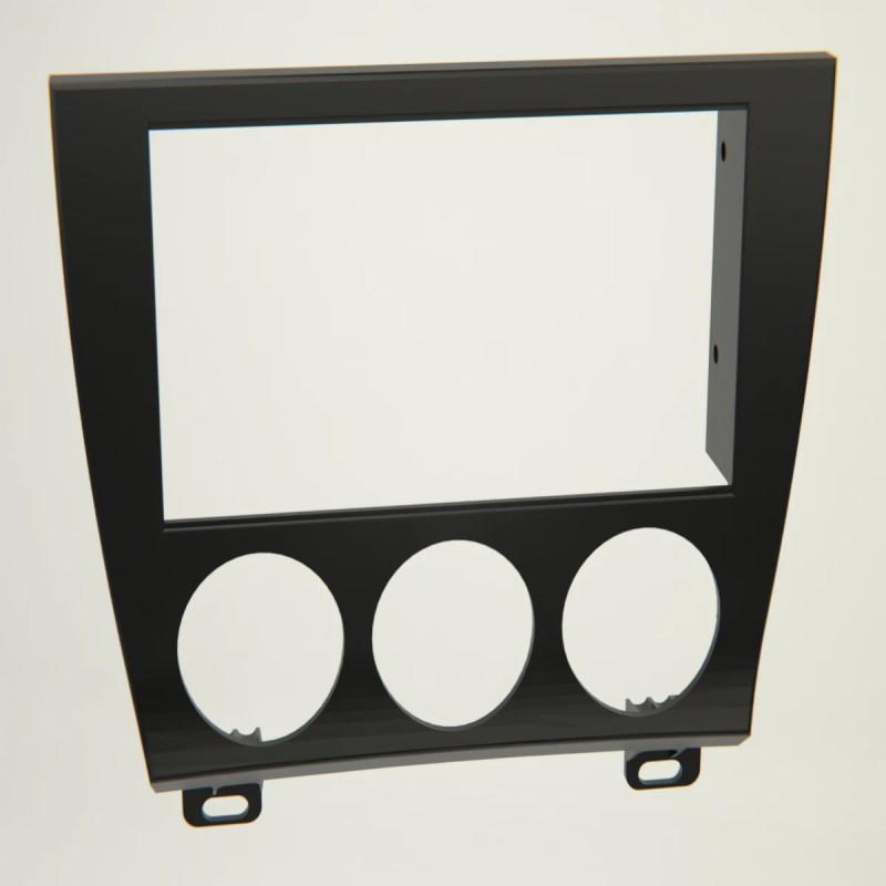 3DEXCEL Lower Dash Finisher 3 52mm Gauge Pod Double Din