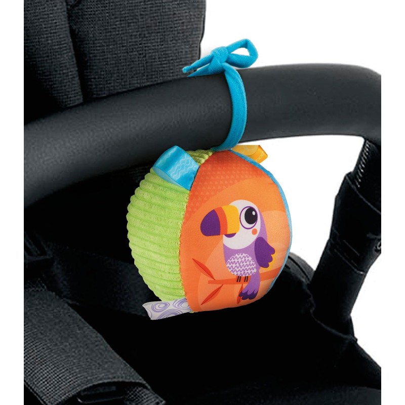 Chicco Soft Ball, Various Textures, Easy to Grip, Promotes Tactile