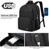 Mochilas para computadora portátil para hombres y mujeres, mochila escolar
