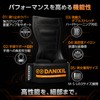 DANIXIL パワーグリップ 筋トレ 【2026年改良モデル】 高耐久ラバー 握力補助 改良型手首クッション 懸垂 デッドリフト チンニング