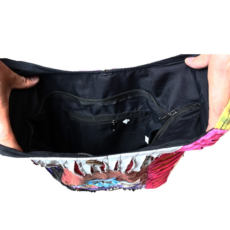 Bohemian Hippie Crossbody Shoulder Bag Sling Cotton Handmade Variety Patterns