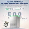 GZAIR Radon Detector for Home, with WiFi,10-Min Result,508-Day Data Storage
