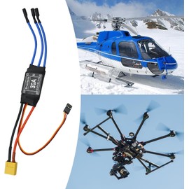 Pack of 2 30A Brushless ESC, XT60 Plug Electric Brushless Speed Controller, Eletronic Speed Controller for RC Remote Control Drone Helicopter FPV