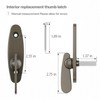 Thumb Latch for Andersen Sliding Patio Door Lock – Fits