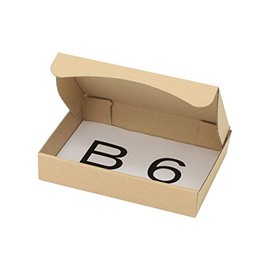 Earth Cardboard ID0282 Cardboard, Non-Standard Mail, Set of 10, B6, Cardboard, Non-Shaped Box, Small Items, Packaging