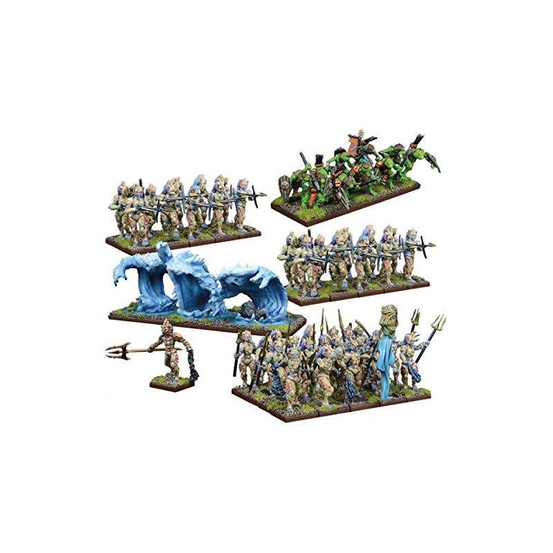 Mantic MGKWR101 Neritica Army Miniature Game, Multi-Colour