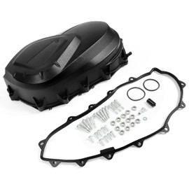 KUAFU Black Outer Clutch Cover Compatible with Can Am Outlander Renegade 500 570 800 850 1000 2007-2020 1 Pc Replacement for 420611397