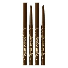 Heroine Make Long Stay Smooth Gel Pencil Liner 0.1g, dark brown, 2 pcs / 히로인메이크 롱 스테이 스무스 젤 펜슬 라이너 0.1g, 다크브라운, 2개