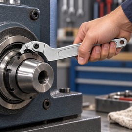 Adjustable Hook Spanner Wrench for Metal Fasteners – Chrome Vanadium Steel C-Wrench with Multiple Size & Head Options