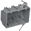 3-Gang Nonmetallic Box, 2-3/4 in. Deep