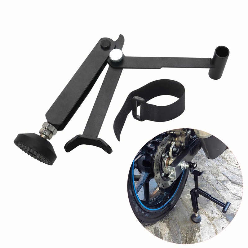 GUDITEM Motorcycle Jack Kickstand Wheel Support Side Stand Paddock Stable