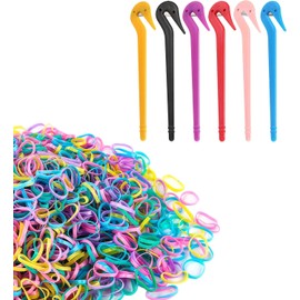 3000 Pcs Ligas para Cabello Niña con 6 Pcs Herramienta para Quitar Coletas Cortadores, Ligas Cabello Niña, Ligas para Cabello Bebe, Gomas Elásticas para el Pelo, Cortadores de Banda Elástica para el Pelo, Quitapeladuras de Pony, Lazos de Goma, Bandas Lazo