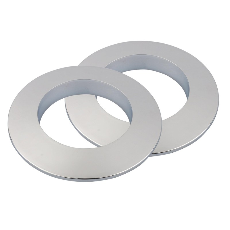 Set Chrome Covers for Measuring Capsule Water Meter Universal