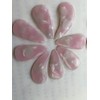 Color Guzheng Finger Picks Nylon Large 2.9cm 粉色摇指神器古筝指甲大号 (Large, Pink)