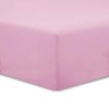 Vision Fitted sheet, 100% cotton, Pink, 160 x 200 cm